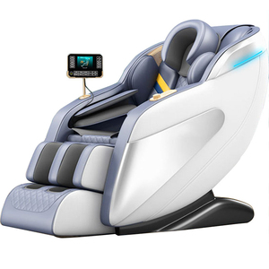 เก้าอี้นวดระบบ AI ควบคุมด้วย 4D Core แบบคู่ พร้อมถุงลมนิรภัยทั่วร่างกาย ลูกกลิ้งนวดน่องคู่ ฟังก์ชั่นสปาเท้า ระบบทำความร้อนบริเวณเอว หุ่นยนต์นวดมือ บลูทูธ - Product Image 1