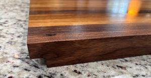 Tabla de Cortar de Madera de Tamaño Perfecto 18x11x1, Tabla de Cortar de Madera Maciza para Uso Diario en la Cocina, Preparación de Alimentos, Servir y Cocinar en Casa - Product Image 2