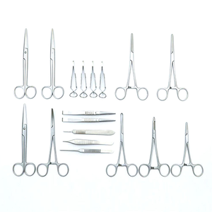 Paquete de esterilización veterinaria médica Kit de instrumentos quirúrgicos Juego de instrumentos ortopédicos veterinarios 23 piezas Juego de alta calidad - Product Image 6