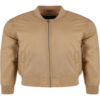 Veste personnalisée en satin pour hommes, blouson court en tissu de nylon épais, blouson aviateur en satin noir surdimensionné pour l'hiver avec streetwear