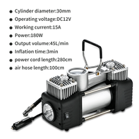 Compresseur d'air électrique portable 150 psi, gonfleur de pneus ABS, gonflage rapide, moniteur de pression des pneus, kit de réparation de pneus de voiture, pompe à air pour