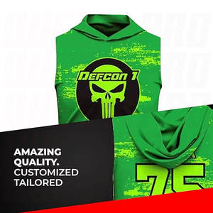 Uniformes de football 7 contre 7 personnalisés, entièrement personnalisés, maillots à capuche en sublimation, légers, durables, vêtements de sport, identité d'équipe claire - Product Image 2