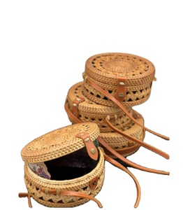 Bolso de Playa Tejido a Mano de Moda, Elegantes Bolsos de Paja Personalizados, Bolsos de Hombro de Paja para Mujer, Productos al por Mayor - Product Image 1