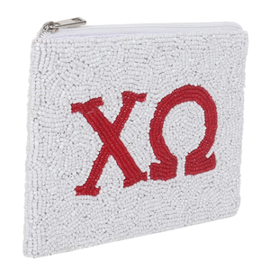 Porte-monnaie perlé coloré fait à la main pour les adolescents personnalisé poche à fermeture éclair portefeuille d'argent pochette perlée en gros - Product Image 4