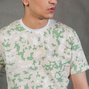 T-Shirt en coton à col rond de haute qualité pour hommes décontracté classique été imprimé couleur unie Design vêtements en gros hauts - Product Image 5