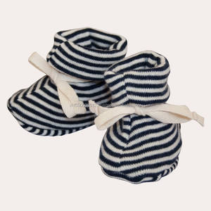 Conjunto de botines de bebé zutano de algodón orgánico de invierno de tamaño personalizado de etiqueta privada botines de recién nacido niñas GOTS algodón orgánico - Product Image 5