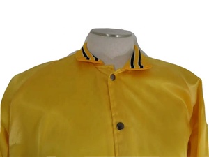 Veste en satin de la meilleure qualité pour hommes Veste d'hiver à manches longues avec col montant et logo avant conçu avec style - Product Image 5