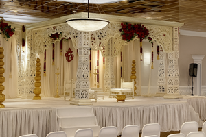 Gujarati <b>Wedding</b> Fiber Glass Elegant Mandap Decor USA Indian Style Bollywood Maharani <b>Wedding</b> <b>Decoration</b> <b>Supplies</b> Factory Price - Product Image 4