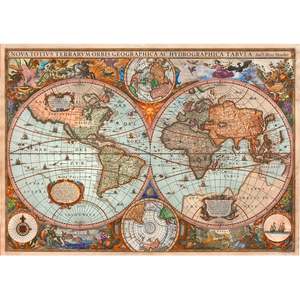 Rompecabezas de Mapa Mundial Histórico de 1000 Piezas Aimee Stewart, Juguete Educativo Personalizado, Diseño de Juego de Rompecabezas con Muestra Gratuita - Product Image 2