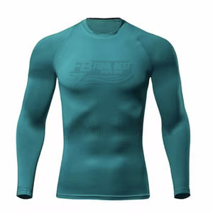 Maillot de compression unisexe à manches longues pour la gym, le fitness, le surf – Respirant et thermique pour la musculation - Product Image 2