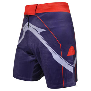 กางเกงมวย MMA กางเกงขาสั้นสำหรับผู้ชายกางเกง MMA แบบซับลิเมชันกระชับกล้ามเนื้อ - Product Image 4