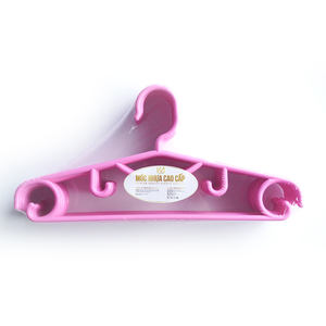 Cintre en plastique flexible coloré d'organisateur d'habillement conception d'OEM/ODM de fabrication de produit faite sur commande du Vietnam demandée - Product Image 2