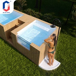 Ducha de Lujo para Piscina de Acero Inoxidable 316, Sistema de Ducha Exterior Resistente a la Corrosión para Villas, Hoteles y Piscinas - Product Image 6