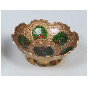 Bol en métal décoratif incurvé à la main pour servir des friandises sucrées, pour restaurant, hôtel, mariage, bol décoratif pour servir des fruits - Product Image 4