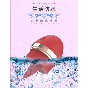 Vibrateur pour couples, jouet sexuel pour adultes avec fonctions de léchage et de vibration - Product Image 5