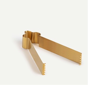 Pinzas para cubitos de hielo de latón, pinzas para cubitos de hielo de latón pulido brillante hechas a mano de excelente calidad a precio barato - Product Image 6