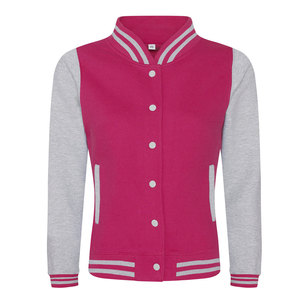 Chaqueta universitaria acolchada personalizada para hombre al por mayor, nuevo diseño a la moda con material auténtico, lona a precio bajo, estilo callejero - Product Image 2