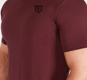 Camiseta de entrenamiento de gimnasio de talla grande para hombre, camiseta transpirable de secado rápido estampada, diseño antibolitas al por mayor - Product Image 5