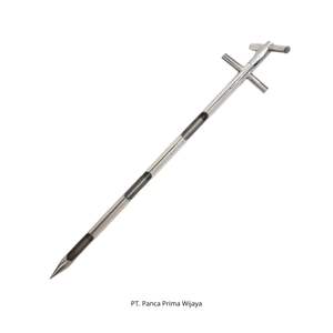 Sonde d'échantillonnage de céréales Ogawa de haute qualité en acier inoxydable SUS6010 304 |   Échantillonneur à double tube de 100 cm, haute précision, maïs, riz, soja - Product Image 1