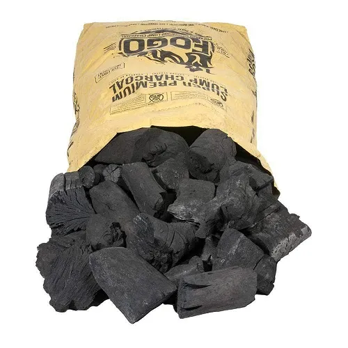 100% Natural Hardwood Lump Charcoal - No Chemical Additives, Perfect for Grilling and Smoking. Available in a 10/20kg bag or box
