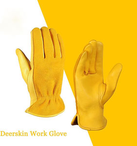 <b>Leather</b> Working <b>Gloves</b> Work Gardening <b>Gloves</b> Thorn Proof Garden Heavy Duty Utility Men <b>Women</b> Construction - Product Image 5