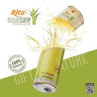 Meilleur jus de canne à sucre du Vietnam, 320 ml, en canettes de 8,4 fl oz, services OEM ODM, boissons aromatisées privées, purée, jus fraîchement pressé, prêt à boire