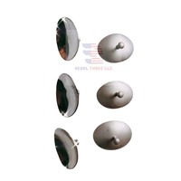 High Quality Stainless Steel Full-Frame Laser Eye Shield Silicone Metal Frame Customized Color Chemical Resistant Lens Medical