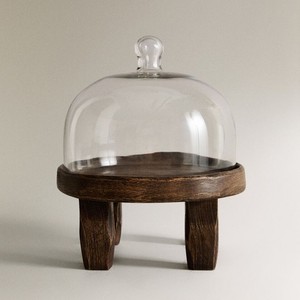 Plateau en bois décoratif en métal simple de luxe de qualité supérieure meilleure vente plateau à gâteau utilisé pour fête de mariage porte-verre - Product Image 2