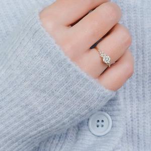 Bague Solitaire de Créateur en Diamant pour Femme, Or CVD, Bijoux Personnalisés, Bague de Fiançailles et de Mariage Élégante, Joaillerie Fine en Diamant, Vente en Gros - Product Image 2