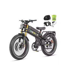 Nuova Bici Elettrica FAV 6000W A9 Pro Max con Doppio Motore, Batteria 60V 70/80ah, Velocità Massima 45+ Mph, Pneumatici Fat 26 * 4.8" - Product Image 1