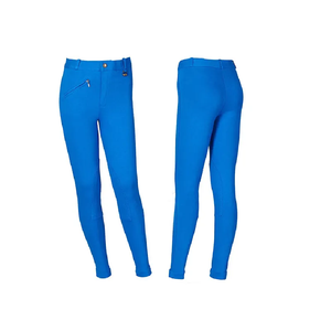 Pantalones ecuestres de asiento completo para jinetes activos Jodhpurs de equitación para niños diseñados para la comodidad y el estilo - Product Image 2