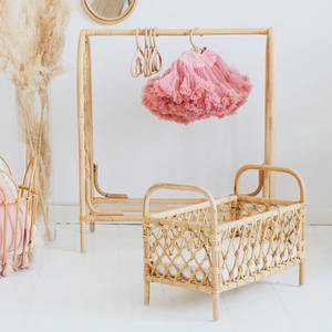 Percheros decorativos para niños, tienda de ropa, tienda boutique, estante de exhibición de ropa de bebé natural - Product Image 2