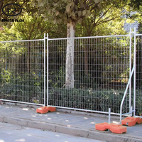 Système de clôture de construction temporaire standard australien de 1.8m x 2.1m