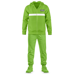 Conjunto Deportivo Rojo para Hombre, Chaqueta con Capucha y Cremallera, Pantalones Deportivos, Fabricación OEM ODM, Venta al por Mayor 2026 - Product Image 3