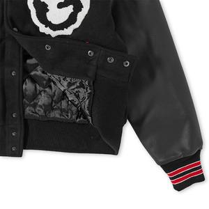 Hip Hop Vintage Letterman Warm Varisty Casual Moda Cuero Invierno Tallas grandes Hombres Varsity Chaquetas Personalizadas Largas - Product Image 5