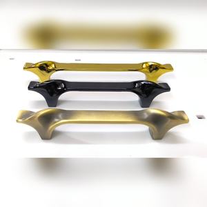 มือจับตู้บิดเกลียวทันสมัย ลดราคาพิเศษ อุปกรณ์ฮาร์ดแวร์เฟอร์นิเจอร์ประตูครัว ทำจากโลหะผสมสังกะสี สีดำ ทอง ทองแดง - Product Image 4