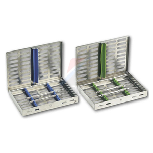 Cassette Inox 18x14 10 Instruments Personnalisés Réutilisables pour Chien, Instruments Dentaires Orthopédiques, Meilleur Design, Dispositifs Médicaux - Product Image 1