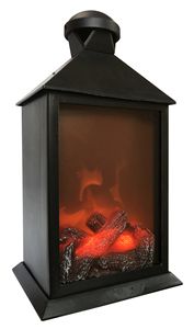 Lanterna decorativa media con effetto fuoco (F-Bright 2425000) - Product Image 1