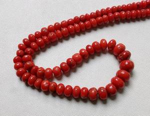 AAA+ Quality 9 5 MM Rondelle <b>Coral</b> <b>Beads</b> 16 Inches Strand Smooth <b>Beads</b> Supplies Wholesale <b>Shell</b> <b>Bone</b> & <b>Coral</b> <b>Beads</b> - Product Image 5
