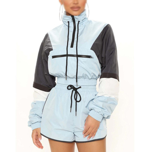Conjunto Deportivo Personalizado para Mujer, Transpirable, Elástico en Cuatro Direcciones, Ecológico, Antibacteriano, 100% Algodón, OEM, ODM, Marca Privada - Product Image 1