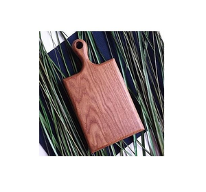 Tabla de Cortar de Madera de Neem Sólida de Primera Calidad - Utensilios de Cocina Ecológicos y Duraderos para Preparar Carne, Pan y Verduras - Product Image 3