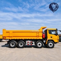Camion benne basculante poids lourd SHACMAN X3000 8x4 6x4 personnalisé en gros, 430-460 CV, réservoir de carburant 400L pour carrières, infrastructures et mines