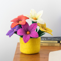 Fleurs artificielles en feutre de laine pour Halloween, Pâques, Noël, Nouvel An chinois – Vente en gros directe usine, OEM, Marque privée – Meilleure qualité de l'Himalaya