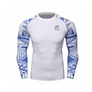 เสื้อคอมเพรสชั่นผู้ชายรุ่นใหม่-ระบายอากาศได้ดี แห้งเร็ว เป็นมิตรกับสิ่งแวดล้อม มีตัวเลือกขนาดปกติและขนาดใหญ่พิเศษ - Product Image 1