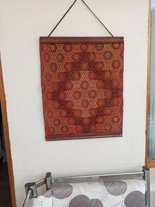 Tenture murale Vintage Tapis Brodé Tapis Tenture Murale Décor pour Diwali Mariage Anniversaire Pâques Matériel Tissé - Product Image 2