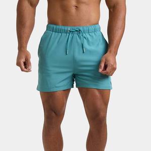 Vente en gros de shorts décontractés en polyester de haute qualité pour hommes design de logo de marque personnalisé streetwear d'été à taille élastique shorts pour hommes adulte - Product Image 1