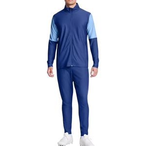 Hombres Negro Ropa de Entrenamiento Jogging Poliéster Ligero Cómodo Diseño Personalizado Gimnasio Fitness Deportes Chándales - Product Image 3