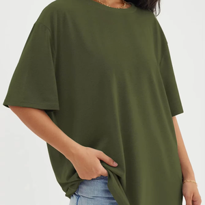 OEM Casual mujer verano Regular Fit camisetas señoras Camiseta de manga corta transpirable hecho en Pakistán - Product Image 1