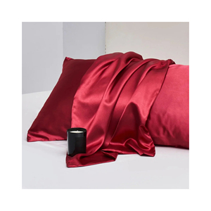 <b>100</b>% Polyester Luxury Heart Shape <b>Pillowcase</b> Set Custom Logo 22 Momme Eye Mask Scrunchie with Box Zipper for Home Haircare - Product Image 2