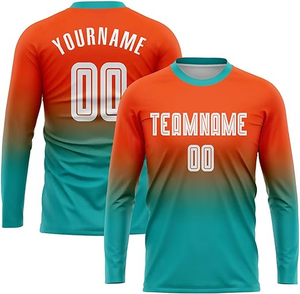 Conjunto de equipos de moda al por mayor, uniformes de fútbol, ropa deportiva, camisetas de fútbol personalizadas para hombres, logotipo sublimado, técnica de impresión Digital - Product Image 5